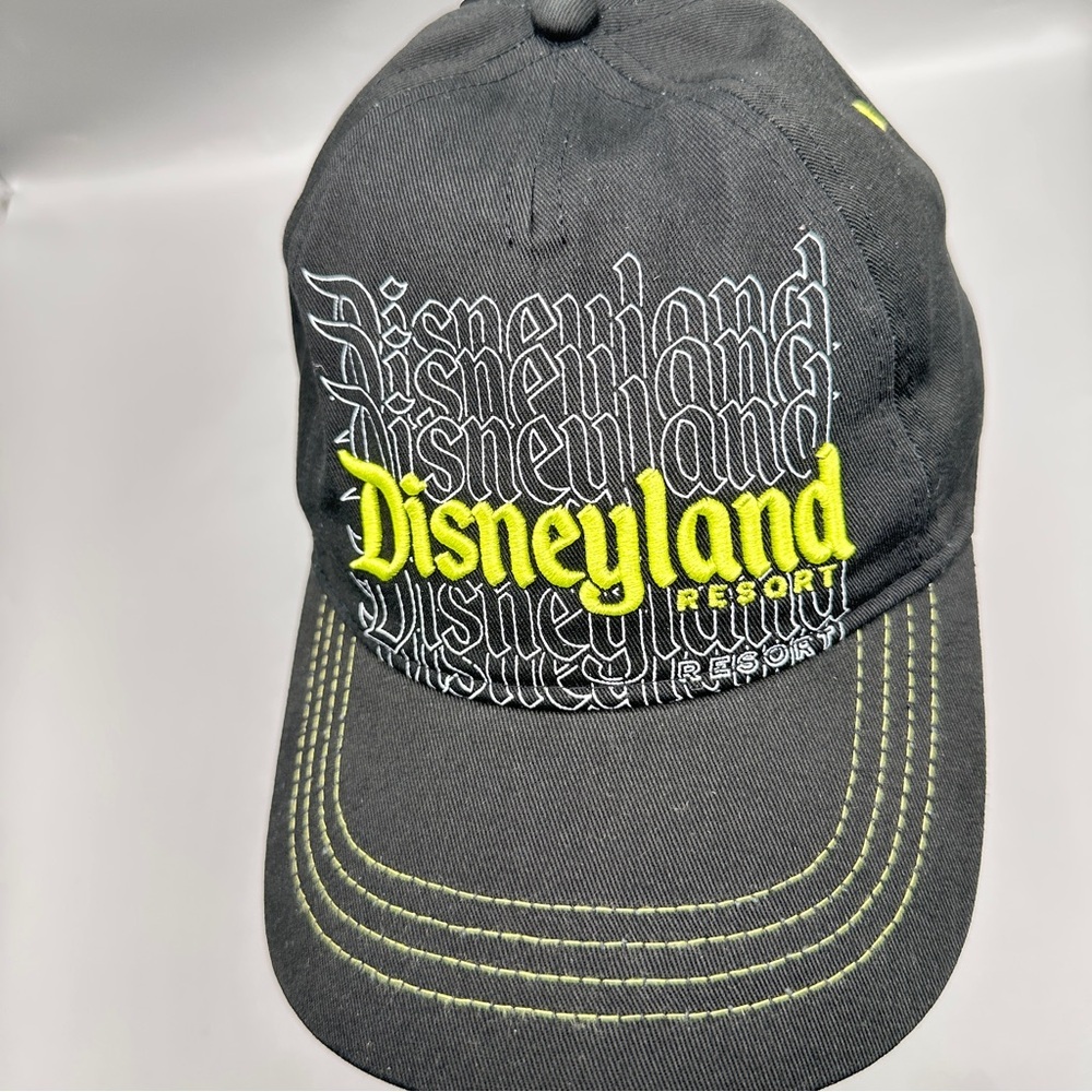 Disney Parks Unisex Adjustable Cap – Black Embroidered Logo